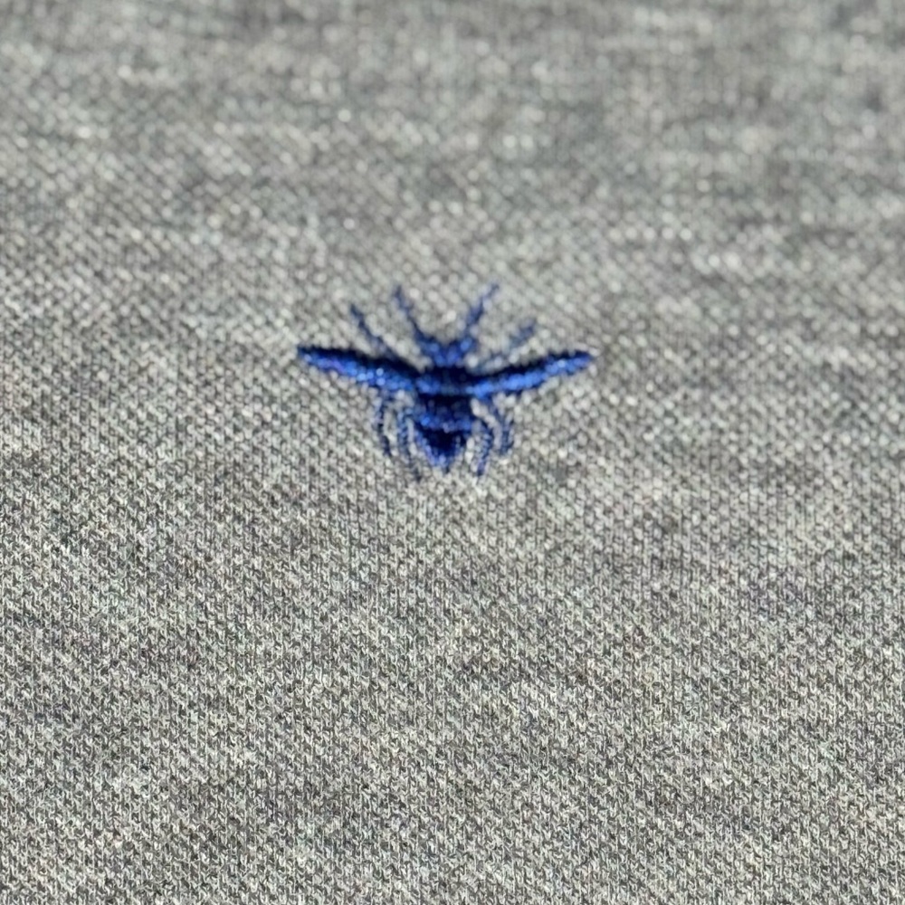 Dior Homme Bee Embroidery Polo Shirt size XXL - Picture 4 of 9